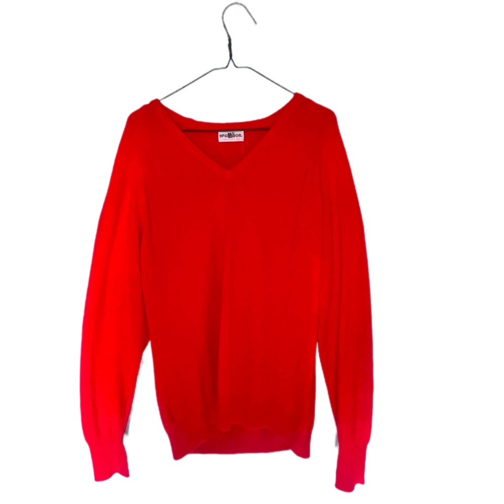 Men’s XL Vintage McGregor Red Sweater- Orion Acrylic (Recycled polypropylene)